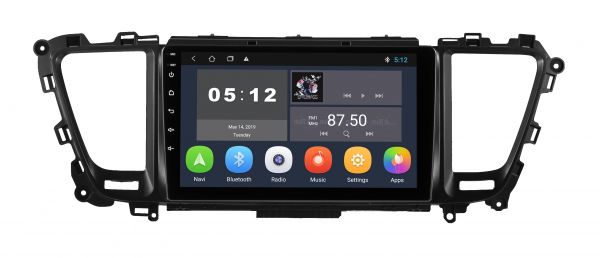 Штатний головний пристрій Soundbox SB-9514 2G DSP для Kia Carnival 2014-2017.