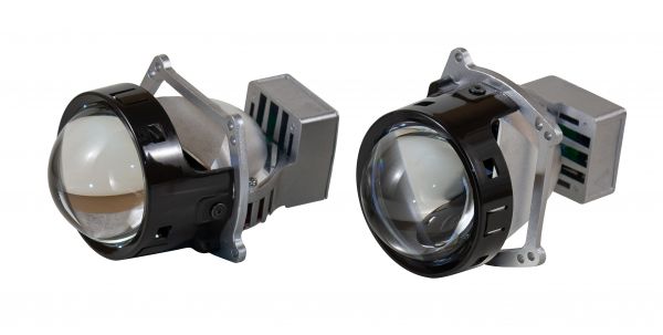 Комплект світлодіодних двочіпових   Bi Led  лінз  Full Light P5   3"   55W  2 роки гарантії