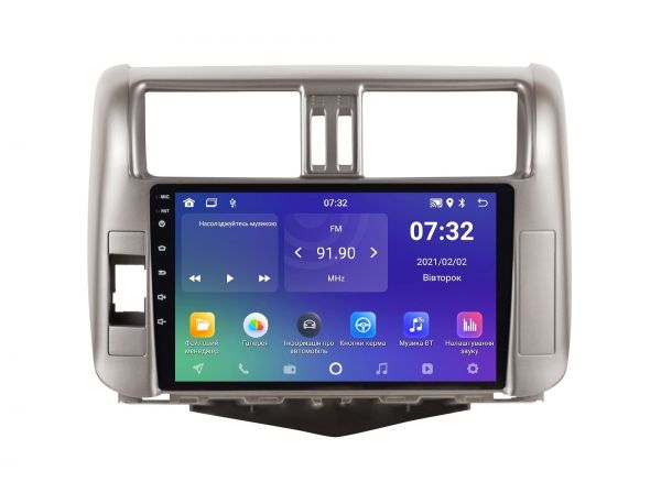 Штатна магнітола soundbox SM-8916M з CarPlay та Android Auto  для Toyota Land Cruiser Prado 150 2010-2014 максимальна комплектація з функцією 360