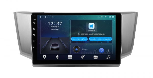 Штатна магнітола Soundbox MTX-3033  3+32GB з CarPlay та 4G  для Lexus RX330 2003-2009