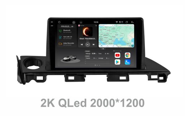 Штатна магнітола Soundbox S8 PRO 2K-7786  для  Mazda 6 2015-2019   ADAS , CarPlay , 4G , DSP-DTS 5.1 , круговий огляд 360°