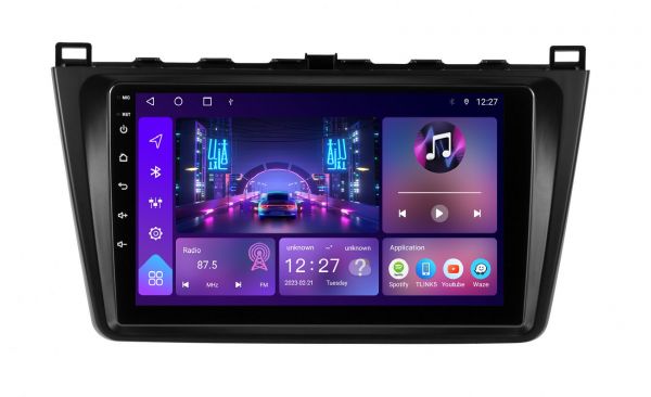 Штатний головний пристрій Soundbox S-7781 для Mazda 6 2008-2012 з CarPlay та 4G модемом