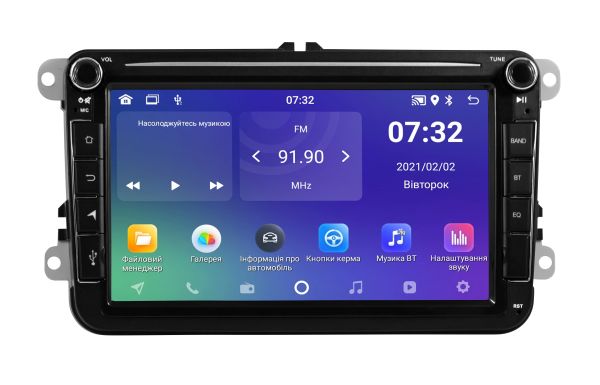 Штатна магнітола Soundbox  SM-6198  для Volkswagen Jetta / Caddy  /Golf V-VI / Passat B6 / CC / Amarok / EOS /Tiguan/ Touran