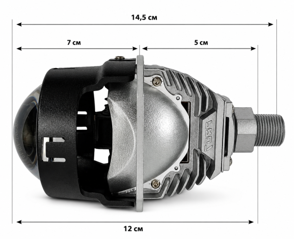 Комплект світлодіодних Bi Led лінз Full Light P2 Pro 65W /5500K