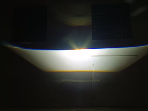 Автомобільні світлодіодні Bi led лінзи Full Light P6 Premium 60wat  5500K