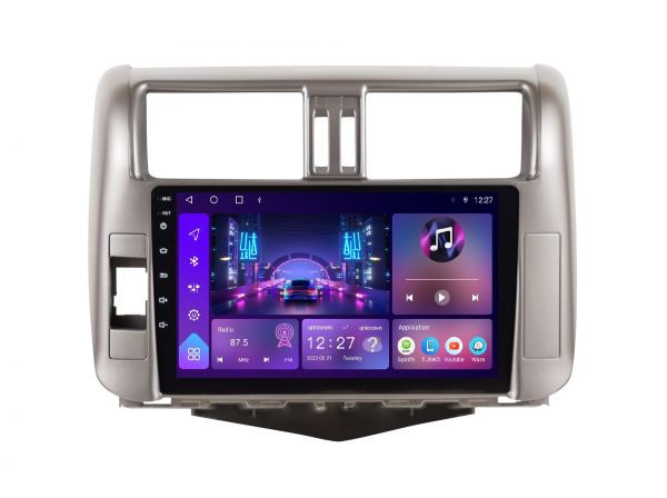 Штатна магнітола soundbox S-8916M з CarPlay та 4G для Toyota Land Cruiser Prado 150 2010-2014 максимальна комплектація з функцією 360