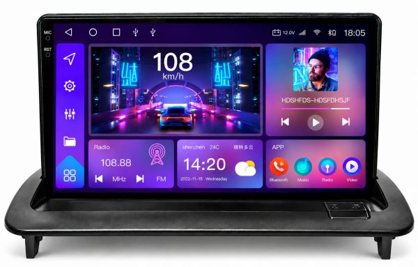Штатна магнітола Soundbox S4-1018  4+64GB  CarPlay та Android Auto  для  Volvo V50 /S40 2004-2013