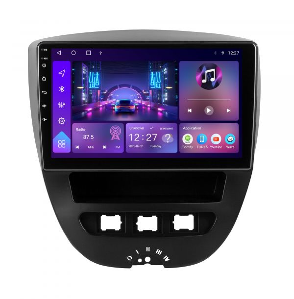 Штатна магнітола Soundbox S-1325 для Toyota Aygo 2005-2013 з CarPlay / Android Auto та 4G