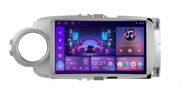 Штатна магнітола Soundbox S-3591 для Toyota Yaris 20012-2016 з CarPlay та 4G