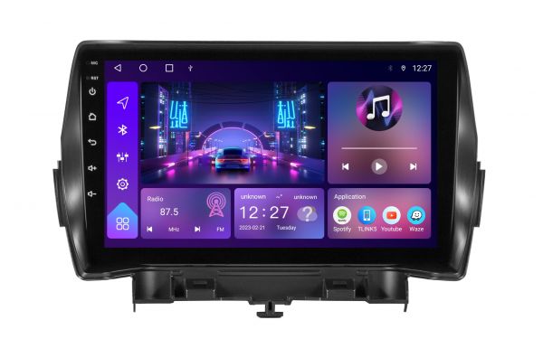 Штатна магнітола Soundbox S-9231 з  CarPlay та 4G  модем для Ford Kuga 2013-2017