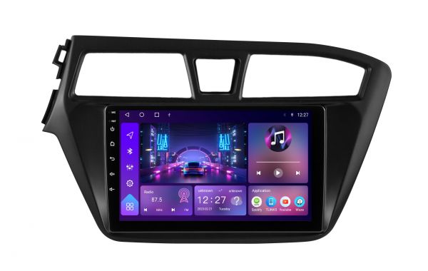Штатний головний пристрій Soundbox S-9092 з CarPlay  4G модем для Hyundai I20 2015-2016