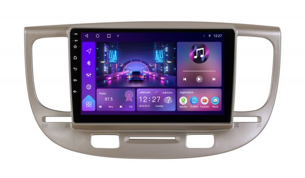 Штатна магнітола Soundbox S-8182 з CarPlay та 4G модемом для Kia Rio 2006-2011