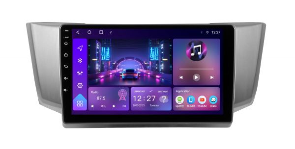 Штатна магнітола Soundbox S-3033 для Lexus RX330 2003-2009 з CarPlay та 4G