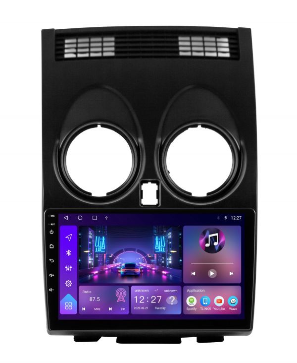 Штатна магнітола Soundbox S-8164  з CarPlay  та 4G для Nissan Qashqai 2007-2012