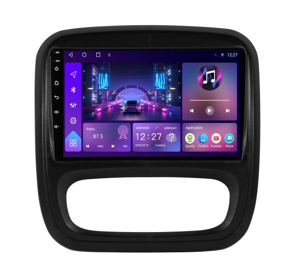Штатна магнітола Soundbox S-3130 з CarPlay 4G modem для Renault Trafic 2014+