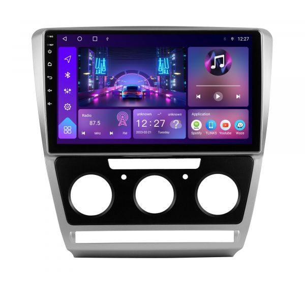 Штатна магнітола Soundbox S-3378 для Oktavia A5 2006-2013 З CarPlay та 4G