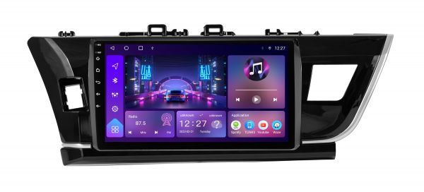 Штатна магнітола Soundbox S-1033 з CarPlay та 4G модем для Toyota Corolla 2013-2018/ Auris 2013-2018