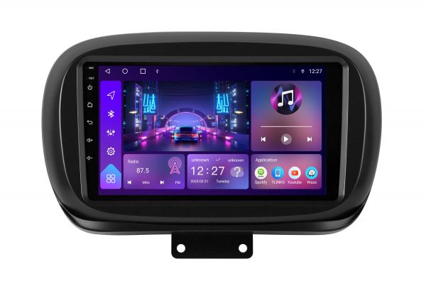 Штатна автомагнітола Soundbox S-1246  з CarPlay та 4G модем для FIAT 500X 2014-2019