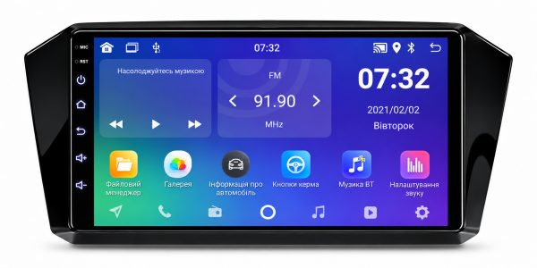 Штатна магнітола Soundbox SM-6195   2+64GB  CarPlay та Android Auto для Volkswagen Passat B8 2014-2024
