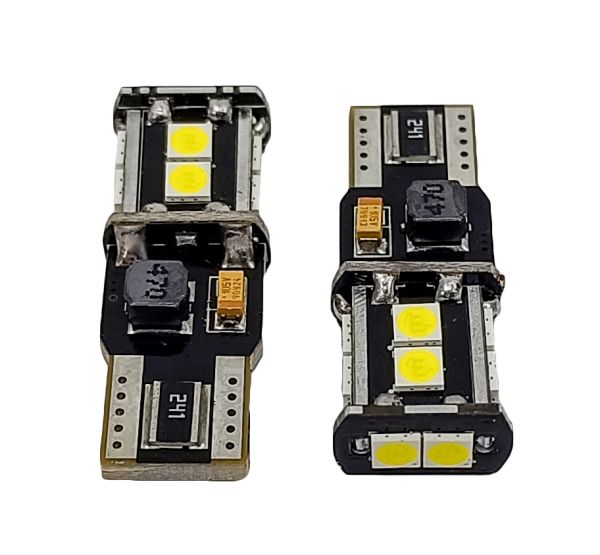 Комплект світлодіодних  габаритних  Led ламп Full Light T10 5W Canbus декодер