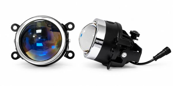 Комплект протитуманних  BiLed лінз  3"  Full Light A3-White  12V /50W ближнє /60W дальнє