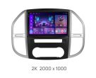 Штатна магнітола Soundbox S-8668  10" з CarPlay та 4G модемом для Mercedes Benz Vito  W447  2014-2020