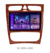 Штатна магнітола Soundbox S-8667 з CarPlay та 4G для Mercedes C class W209/ CLK class C209 2000-2006