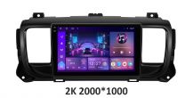 Штатна магнітола Soundbox S-8120  з CarPlay та 4G для Citroen Jumpy III / Space Tourer III, Peugeot Expert III 2016-2021