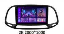 Штатна магнітола Soundbox  S-1241 з CarPlay та 4G модемом  для Fiat Doblo 2015+